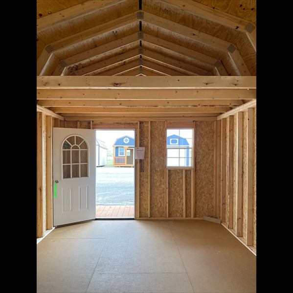 Barn Construction Interior shot